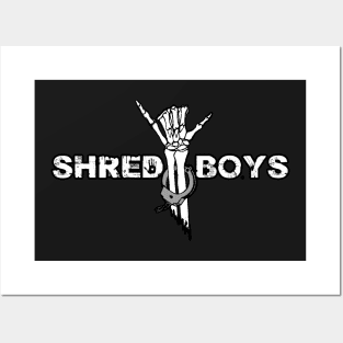 Shred Boys Logo Posters and Art